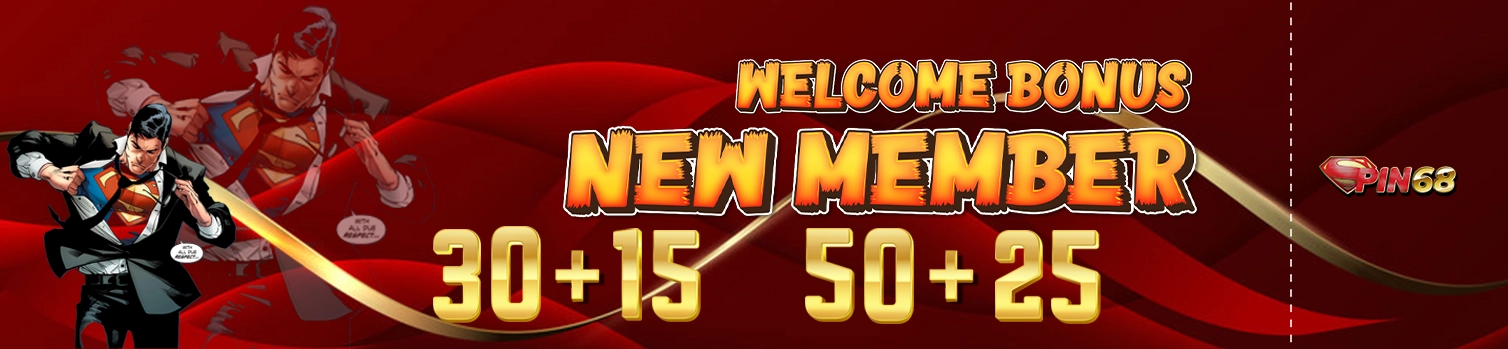 WELCOME BONUS 50%